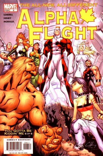 Marvel COMIC BOOK Alpha Flight #6 (VF/NM)
