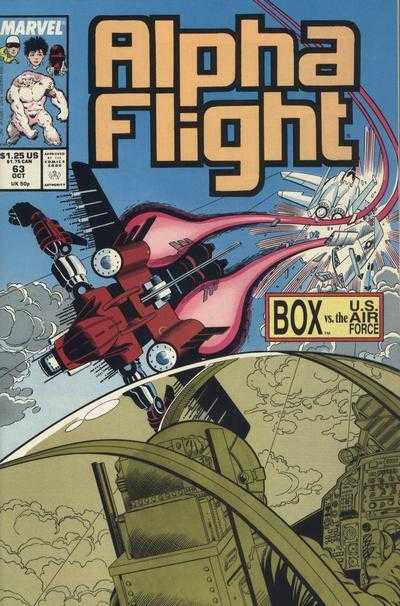Marvel COMIC BOOK Alpha Flight #63 (VF)