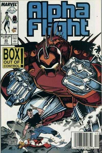 Marvel COMIC BOOK Alpha Flight #65 (VF)