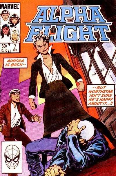 Marvel COMIC BOOK Alpha Flight #7 (VF)