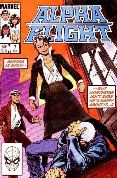 Marvel COMIC BOOK Alpha Flight #7 (VF/NM)