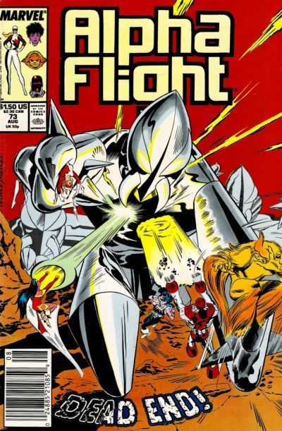 Marvel COMIC BOOK Alpha Flight #73 (VF)