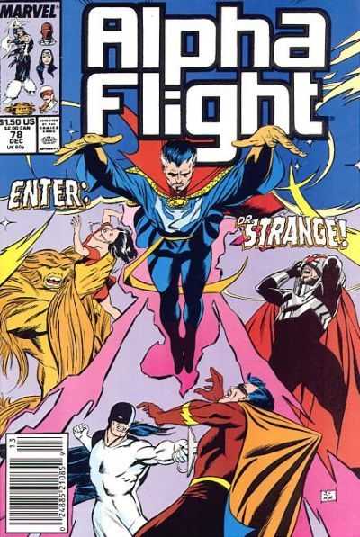 Marvel COMIC BOOK Alpha Flight #78 (VF)