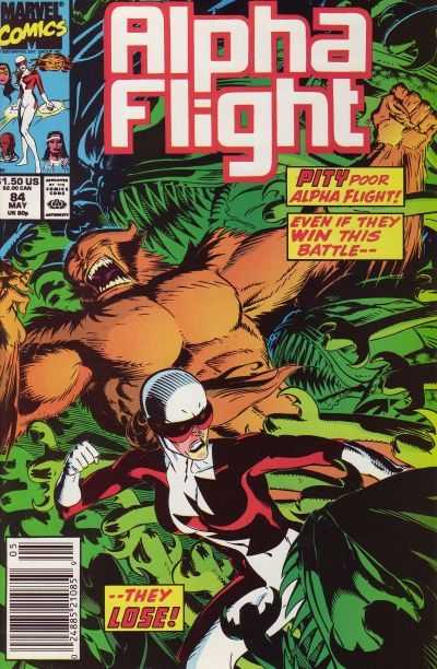 Marvel COMIC BOOK Alpha Flight #84 (VF)
