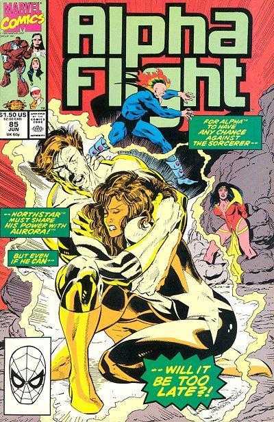Marvel COMIC BOOK Alpha Flight #85 (VF)