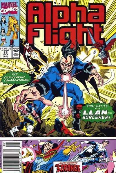Marvel COMIC BOOK Alpha Flight #86 (VF)