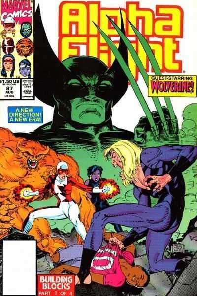 Marvel COMIC BOOK Alpha Flight #87 (VF)