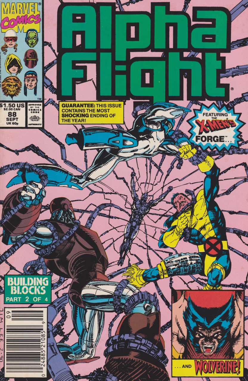 Marvel COMIC BOOK Alpha Flight #88 (VF)