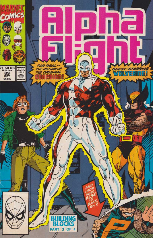 Marvel COMIC BOOK Alpha Flight #89 (VF)