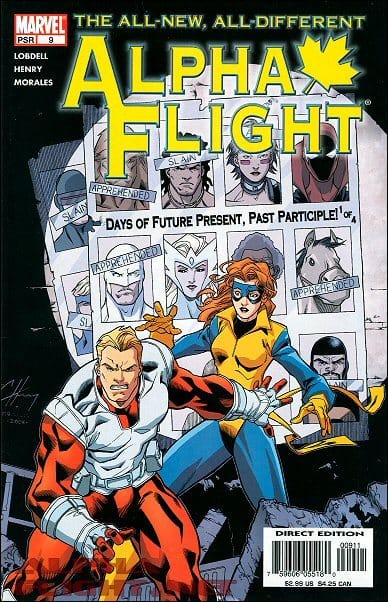 Marvel COMIC BOOK Alpha Flight #9 (VF/NM)