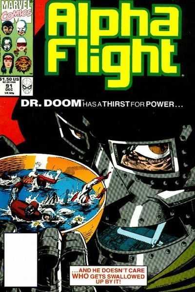 Marvel COMIC BOOK Alpha Flight #91 (VF)