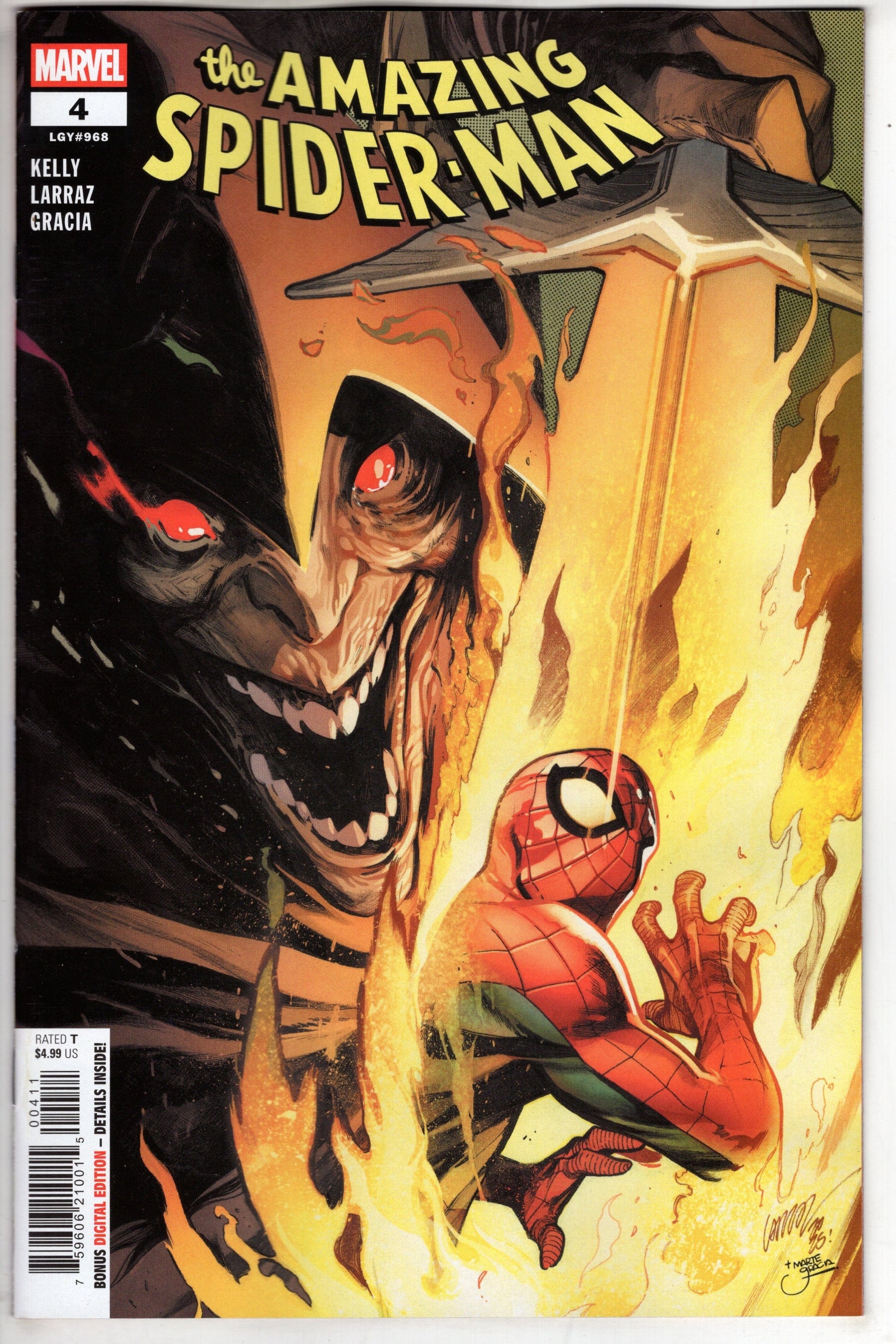 Marvel COMIC BOOK AMAZING SPIDER-MAN #4