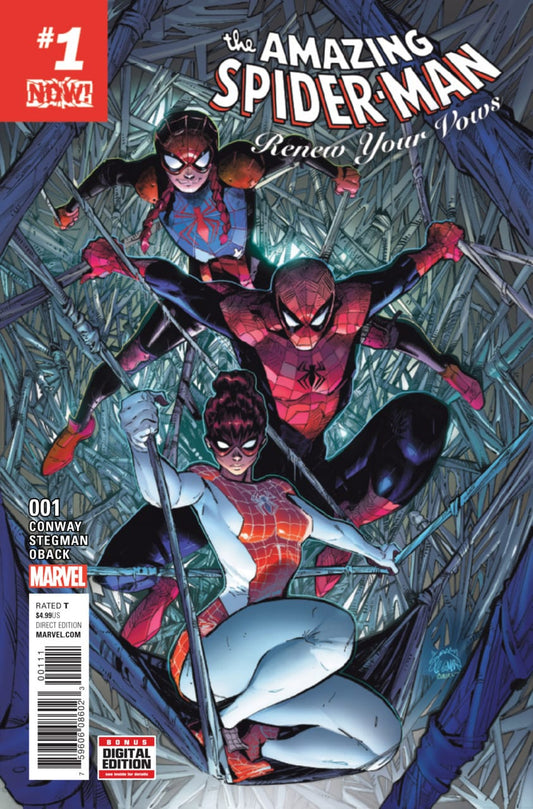 Marvel COMIC BOOK Amazing Spider-Man: Renew Your Vows #1 (VF/NM)