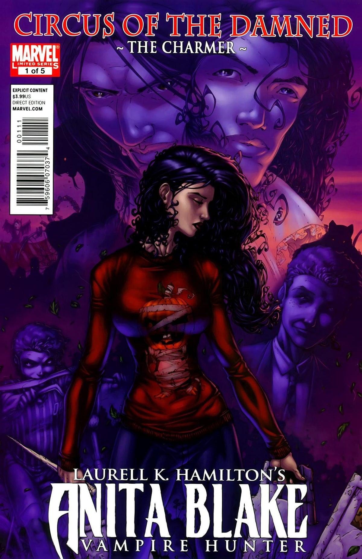 Marvel COMIC BOOK Anita Blake, Vampire Hunter: Circus of the Damned - The Charmer #1 - CVR A (VF)