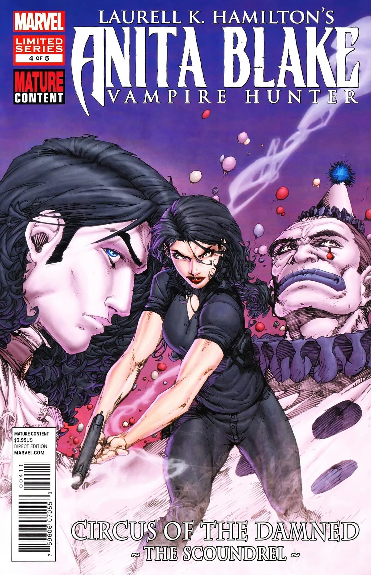 Marvel COMIC BOOK Anita Blake, Vampire Hunter: Circus of the Damned - The Scoundrel #4 - CVR A (VF)
