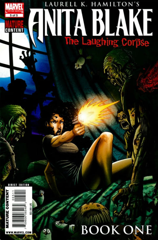Marvel COMIC BOOK Anita Blake, Vampire Hunter: The Laughing Corpse #5 - CVR A (VF)