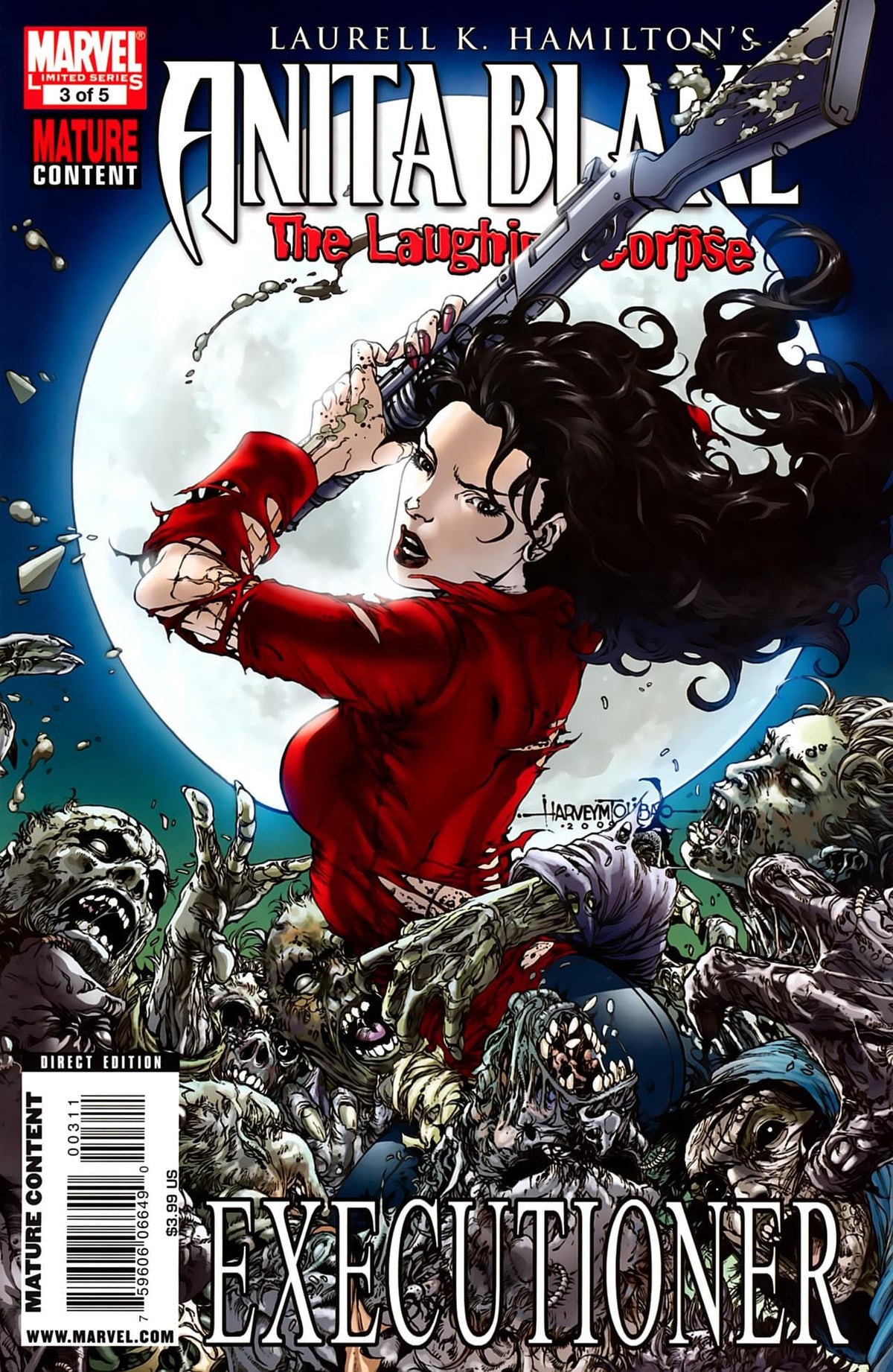 Marvel COMIC BOOK Anita Blake, Vampire Hunter: The Laughing Corpse - Executioner #3 - CVR A (VF)