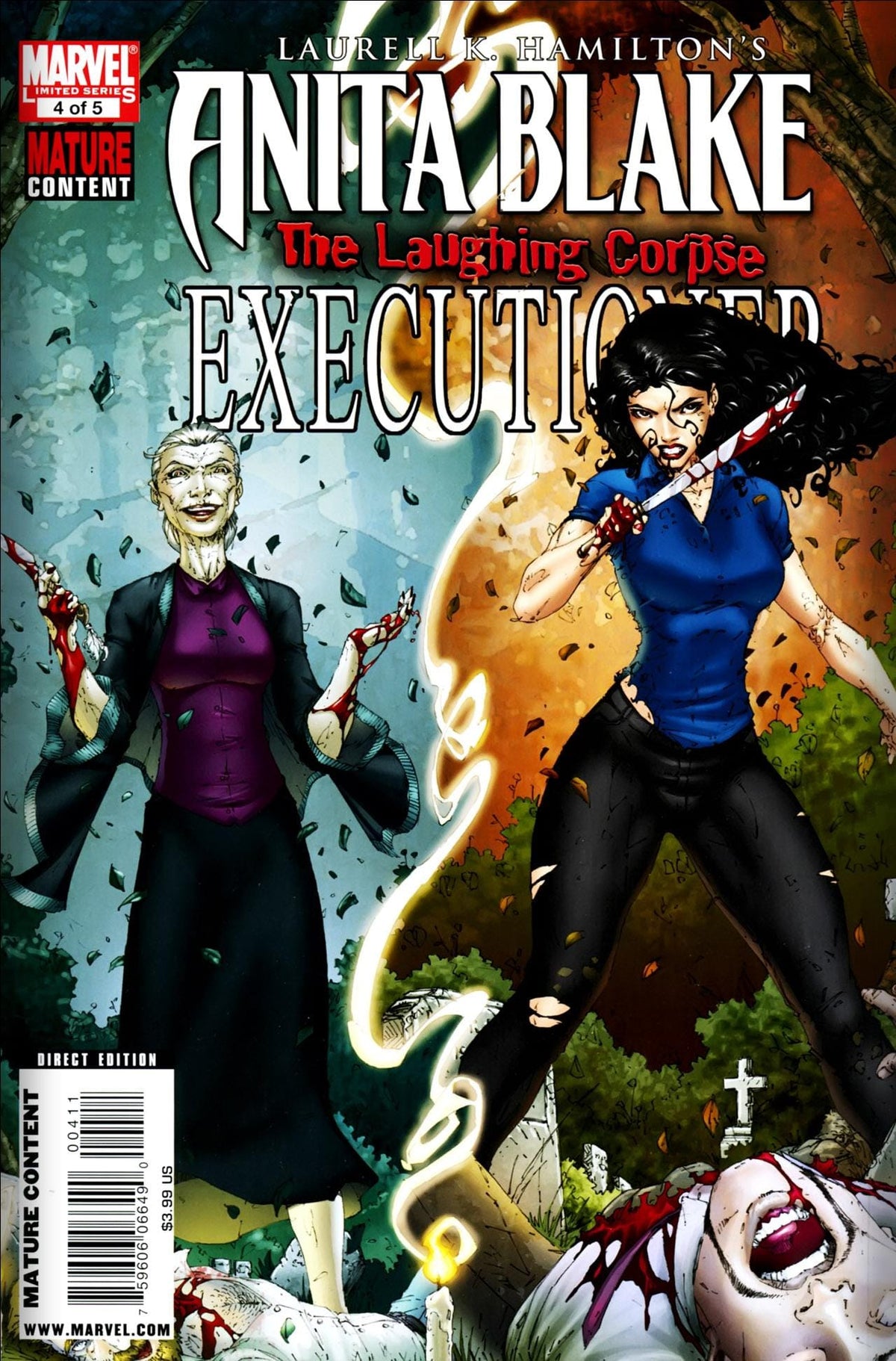 Marvel COMIC BOOK Anita Blake, Vampire Hunter: The Laughing Corpse - Executioner #4 - CVR A (VF)