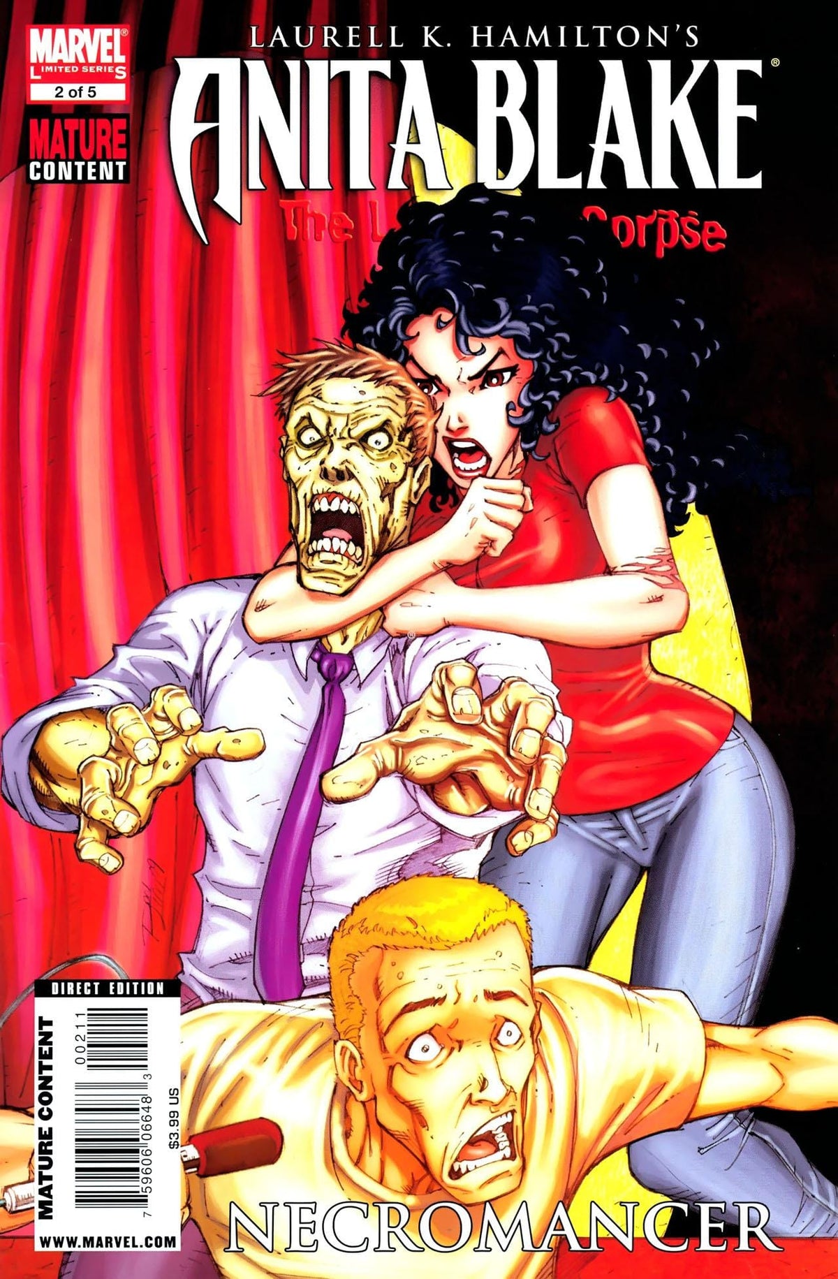 Marvel COMIC BOOK Anita Blake, Vampire Hunter: The Laughing Corpse - Necromancer #2 - CVR A (VF)