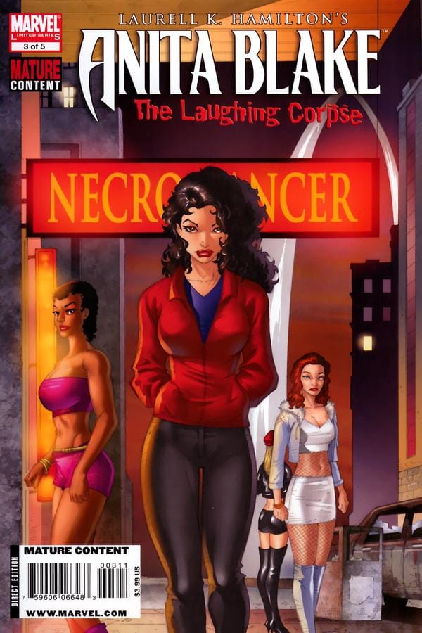 Marvel COMIC BOOK Anita Blake, Vampire Hunter: The Laughing Corpse - Necromancer #3 - CVR A (VF)