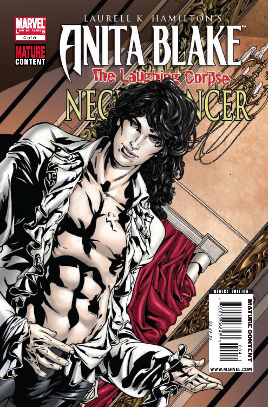 Marvel COMIC BOOK Anita Blake, Vampire Hunter: The Laughing Corpse - Necromancer #4 - CVR A (VF)