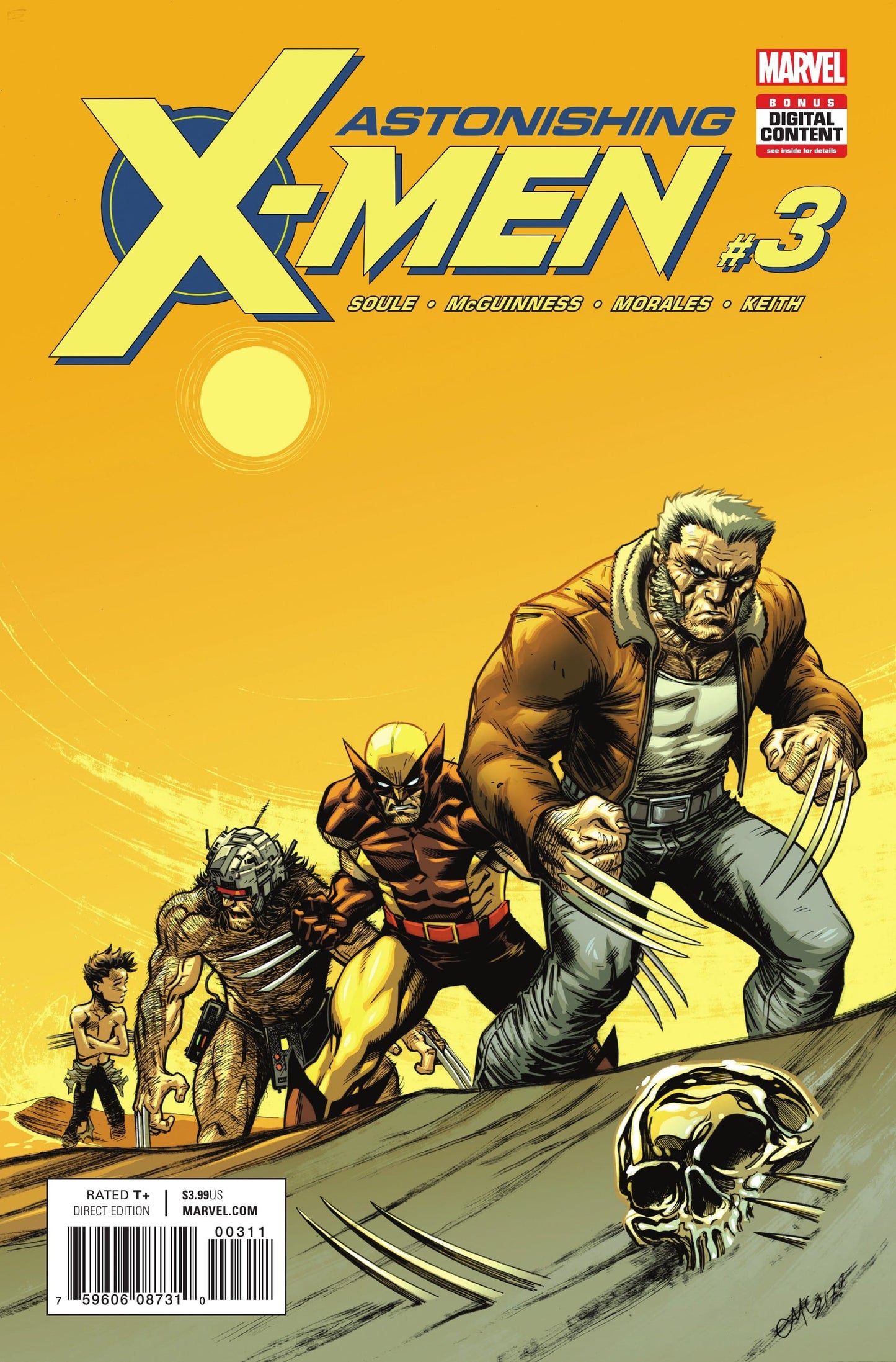 Marvel COMIC BOOK Astonishing X-Men #3 (VF/NM)