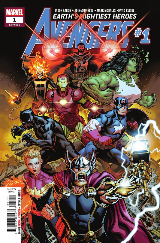 Marvel COMIC BOOK Avengers #1 - CVR A (VF)