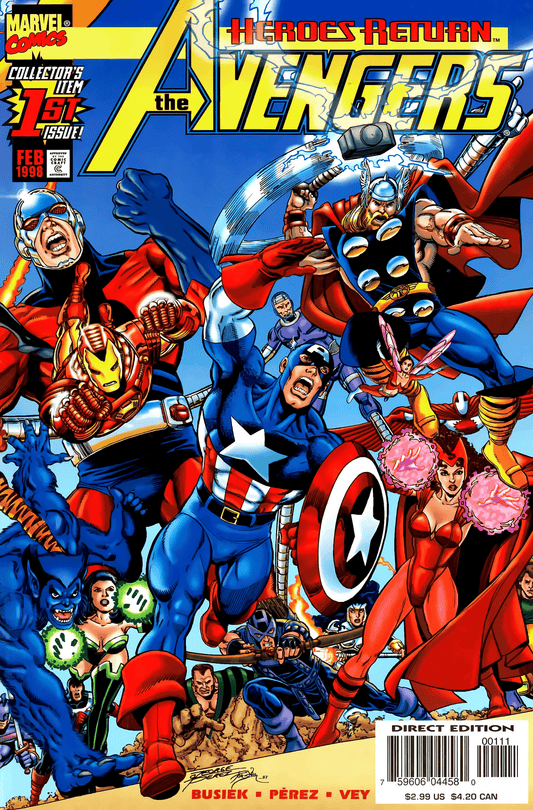 Marvel COMIC BOOK Avengers #1 (VF)