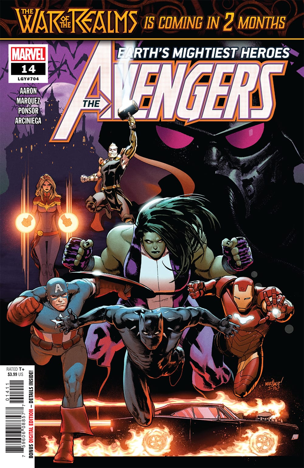 Marvel COMIC BOOK Avengers #14 - CVR A (VF)