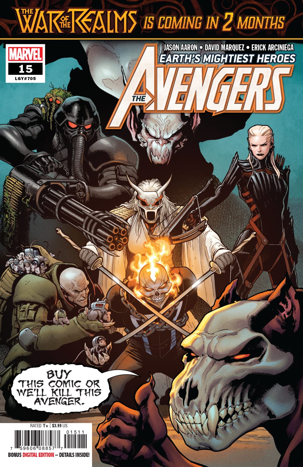 Marvel COMIC BOOK Avengers #15 - CVR A (VF)