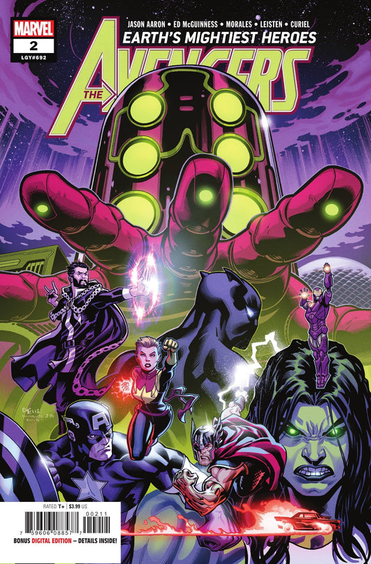 Marvel COMIC BOOK Avengers #2 - CVR A (VF)
