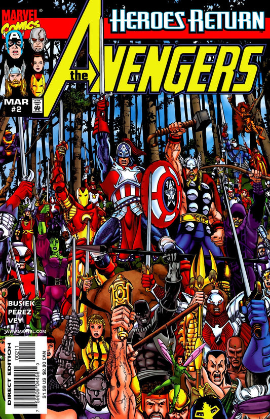 Marvel COMIC BOOK Avengers #2 - N (VF)