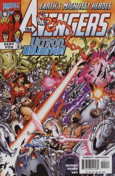 Marvel COMIC BOOK Avengers #20 (VF)