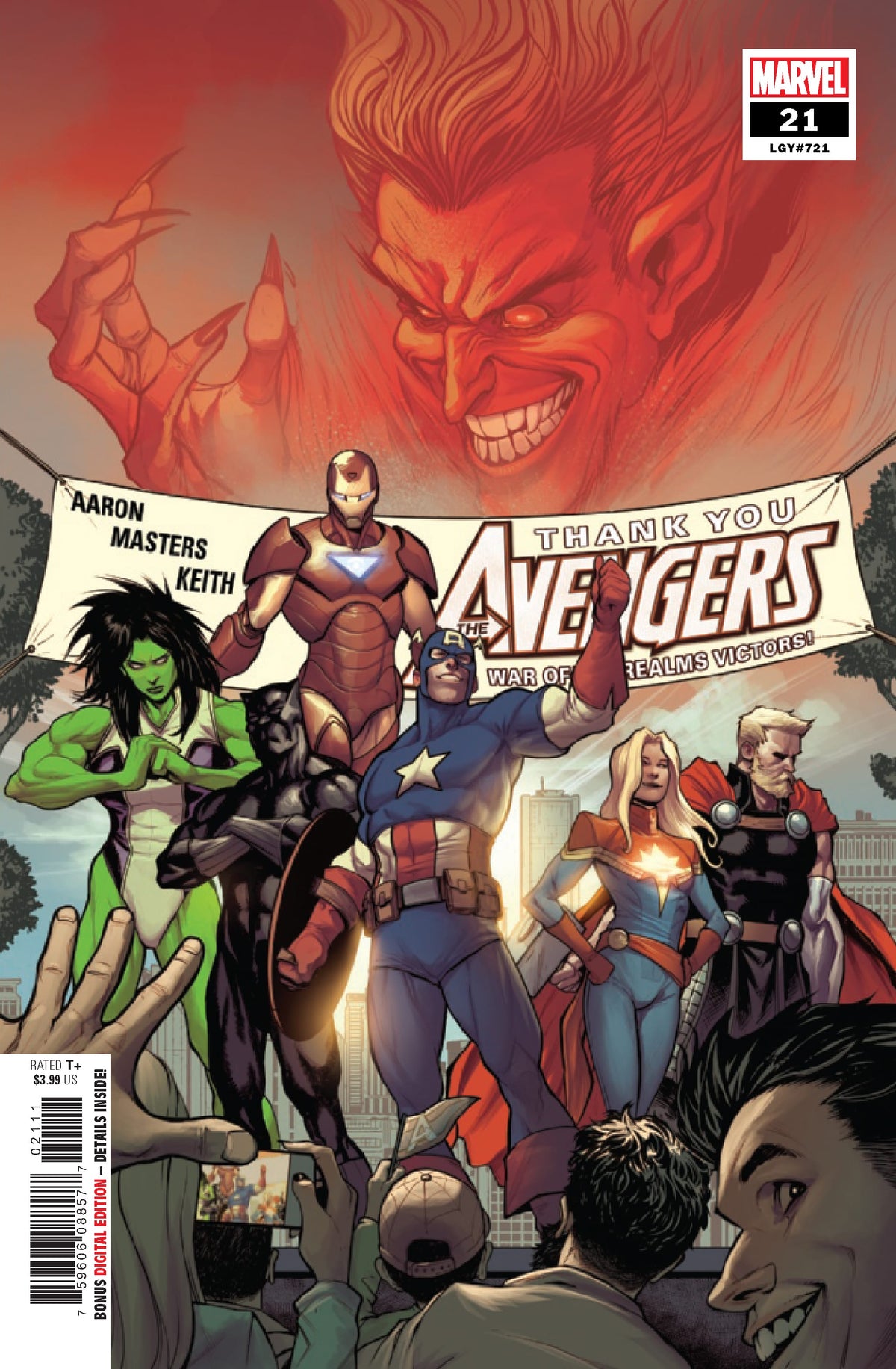 Marvel COMIC BOOK Avengers #21 - CVR A (VF)