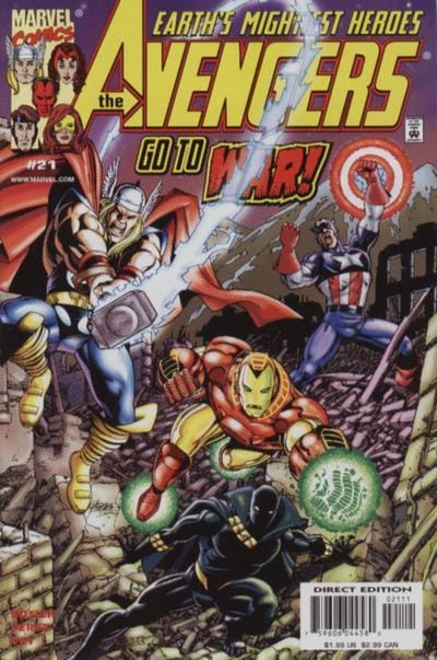 Marvel COMIC BOOK Avengers #21 (VF)