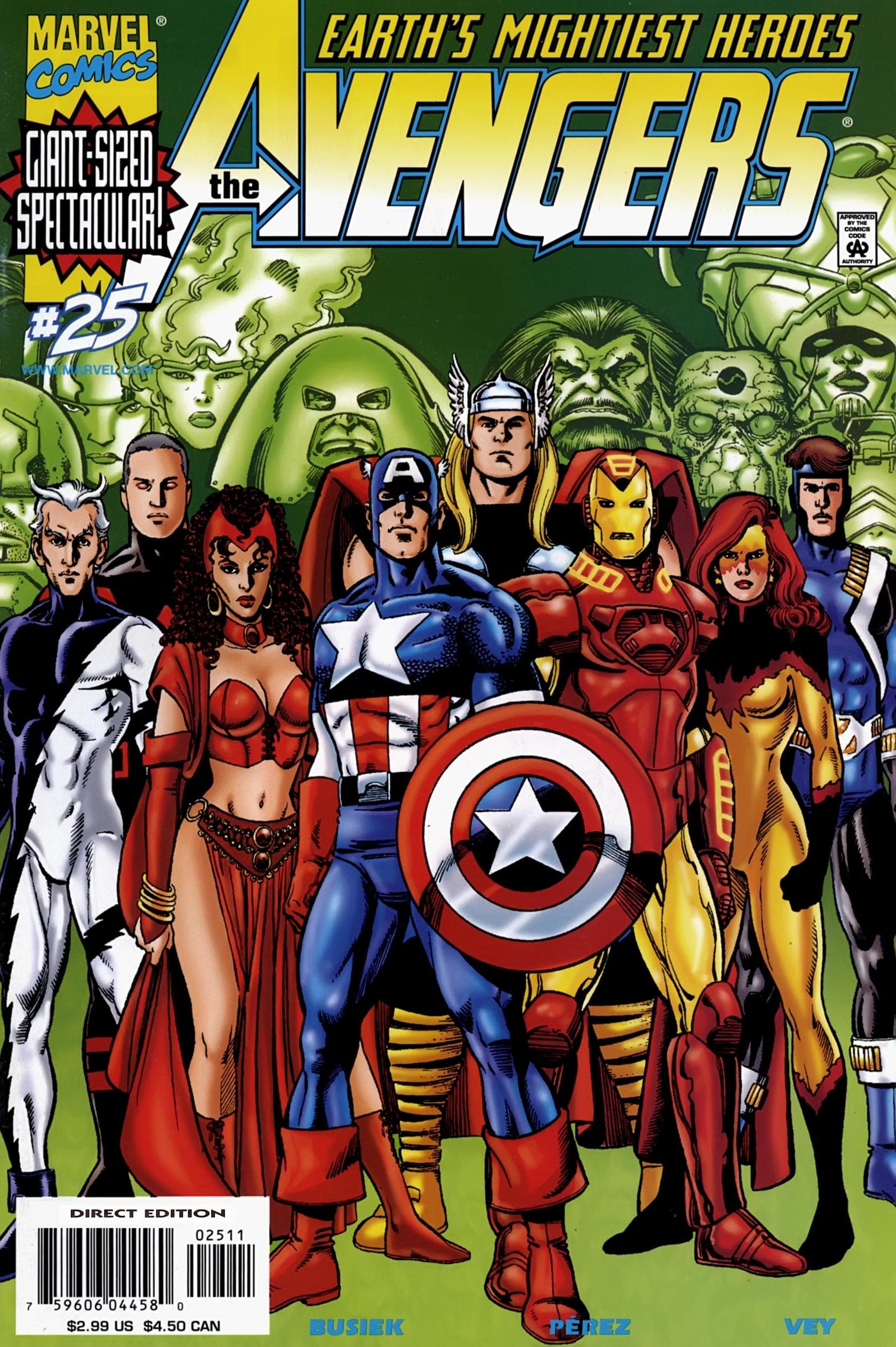 Marvel COMIC BOOK Avengers #25 (VF)