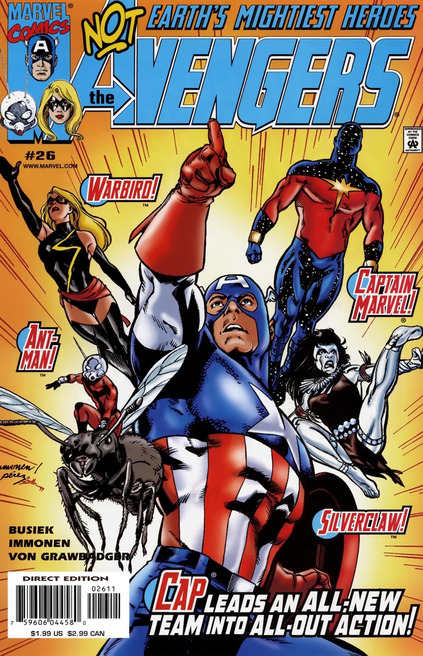 Marvel COMIC BOOK Avengers #26 (VF)