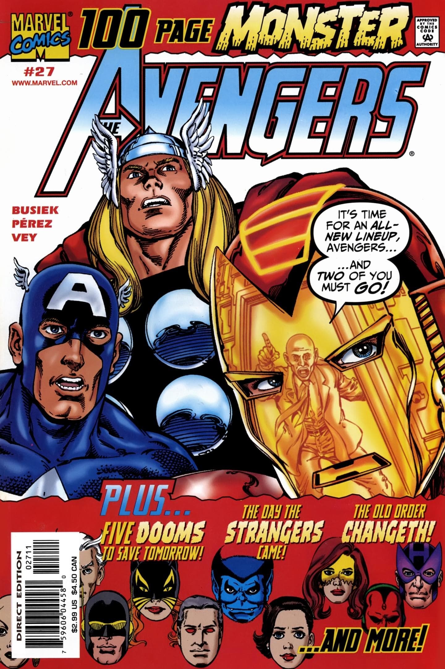 Marvel COMIC BOOK Avengers #27 (FN/VF)
