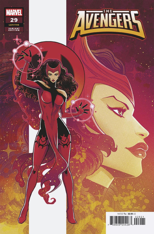 Marvel COMIC BOOK AVENGERS #29 LUCIANO VECCHIO SCARLET WITCH VARIANT