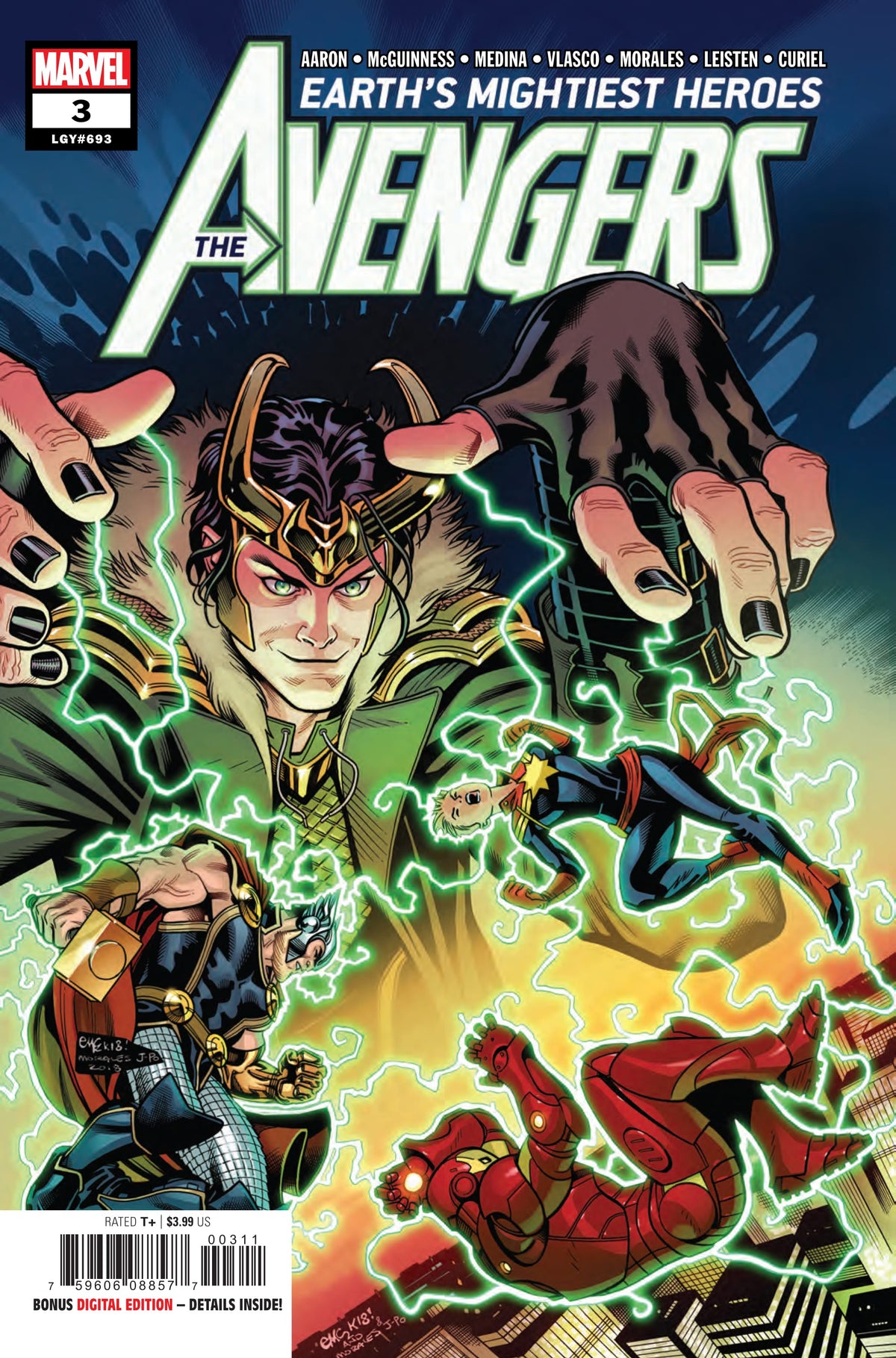 Marvel COMIC BOOK Avengers #3 - CVR A (VF)