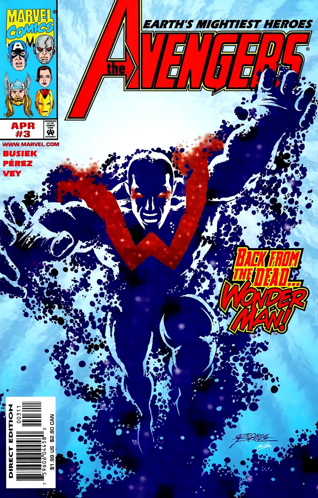 Marvel COMIC BOOK Avengers #3 - N (VF)