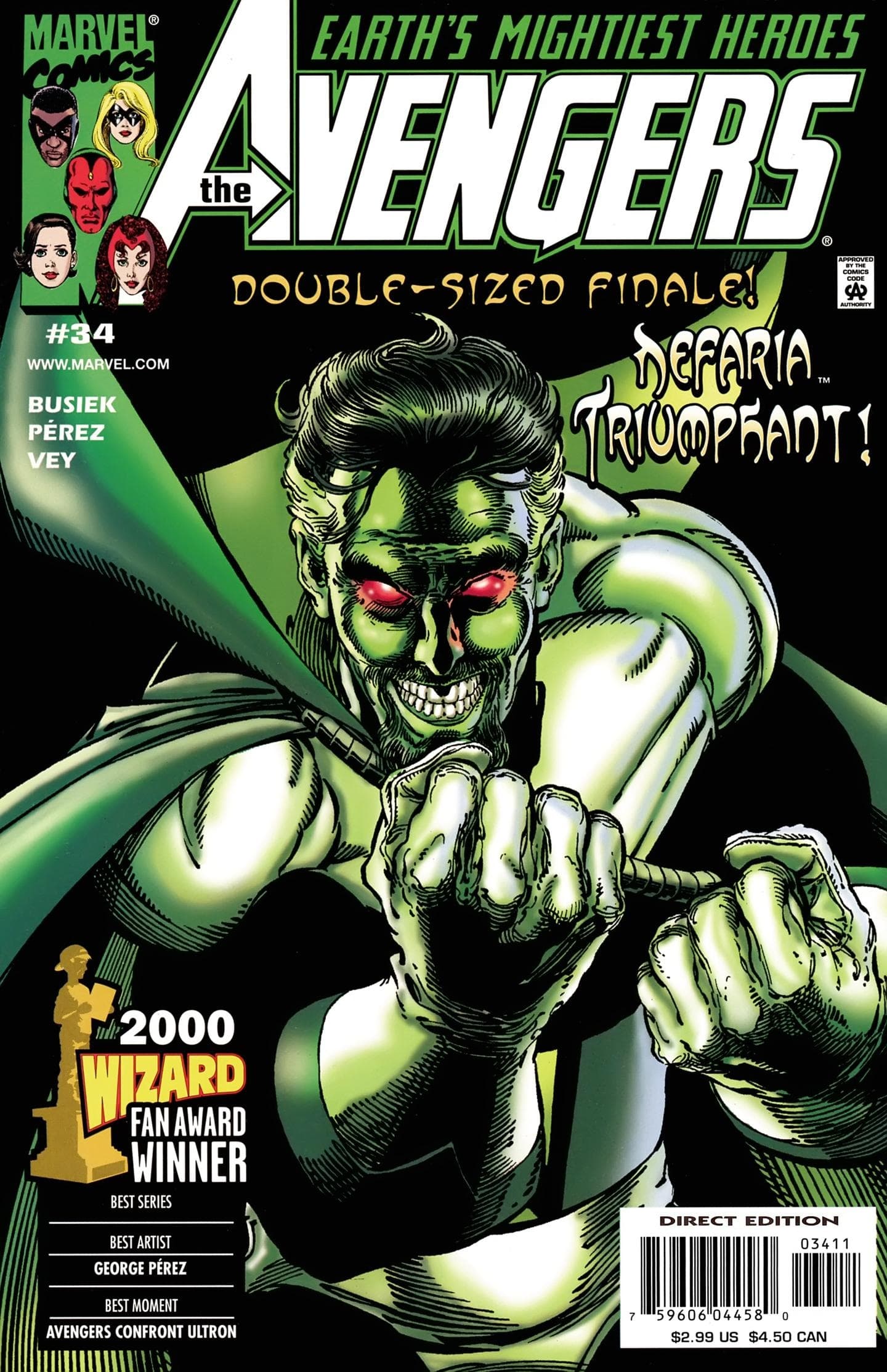 Marvel COMIC BOOK Avengers #34 (VF)