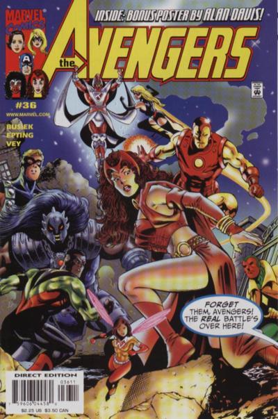 Marvel COMIC BOOK Avengers #36 (VF)