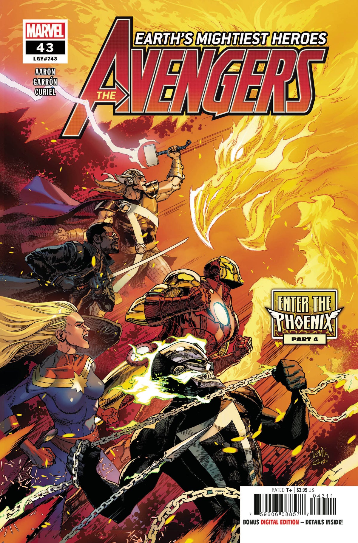 Marvel COMIC BOOK Avengers #43 - CVR A (VF)