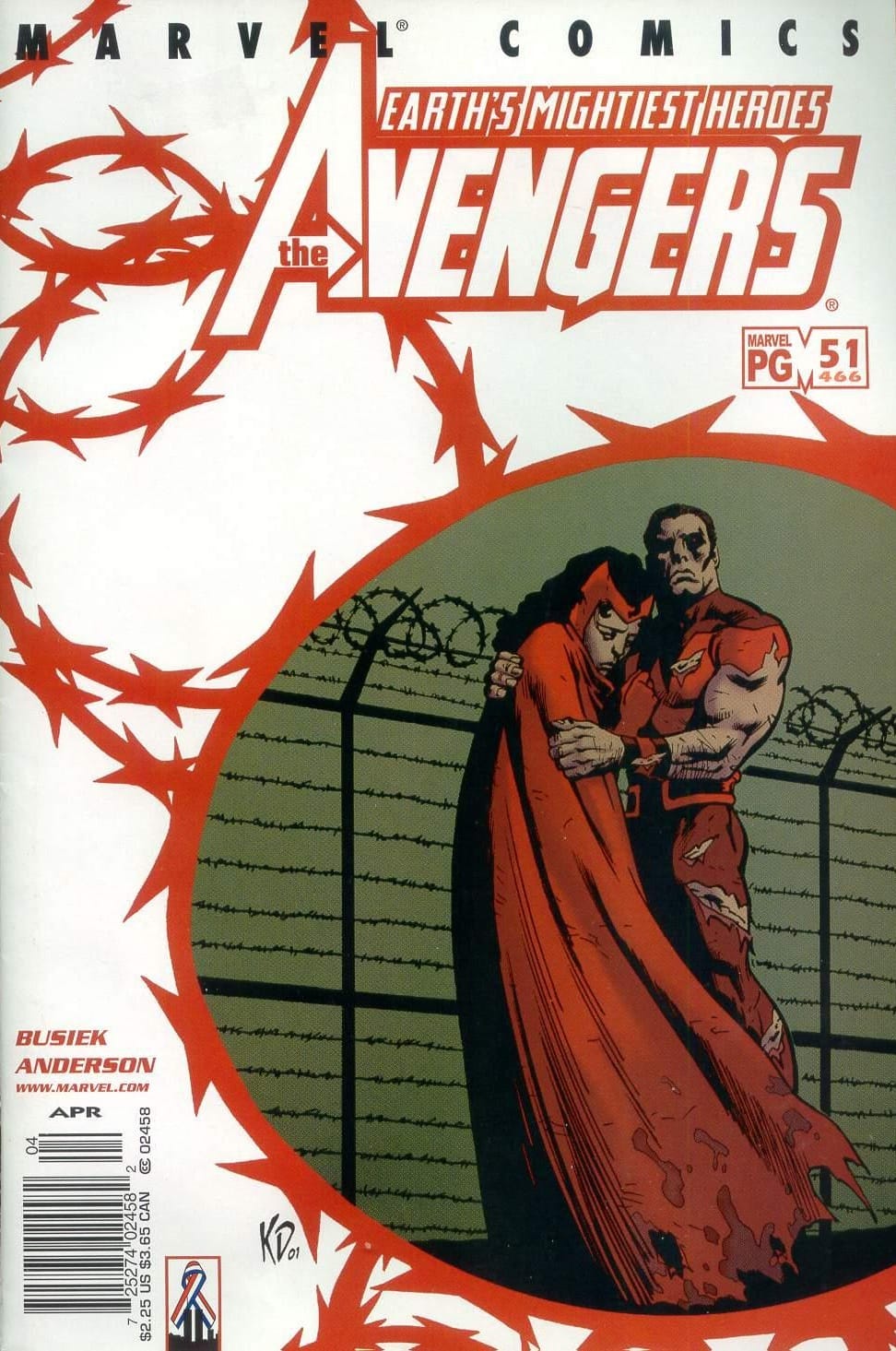 Marvel COMIC BOOK Avengers #51 (VF)