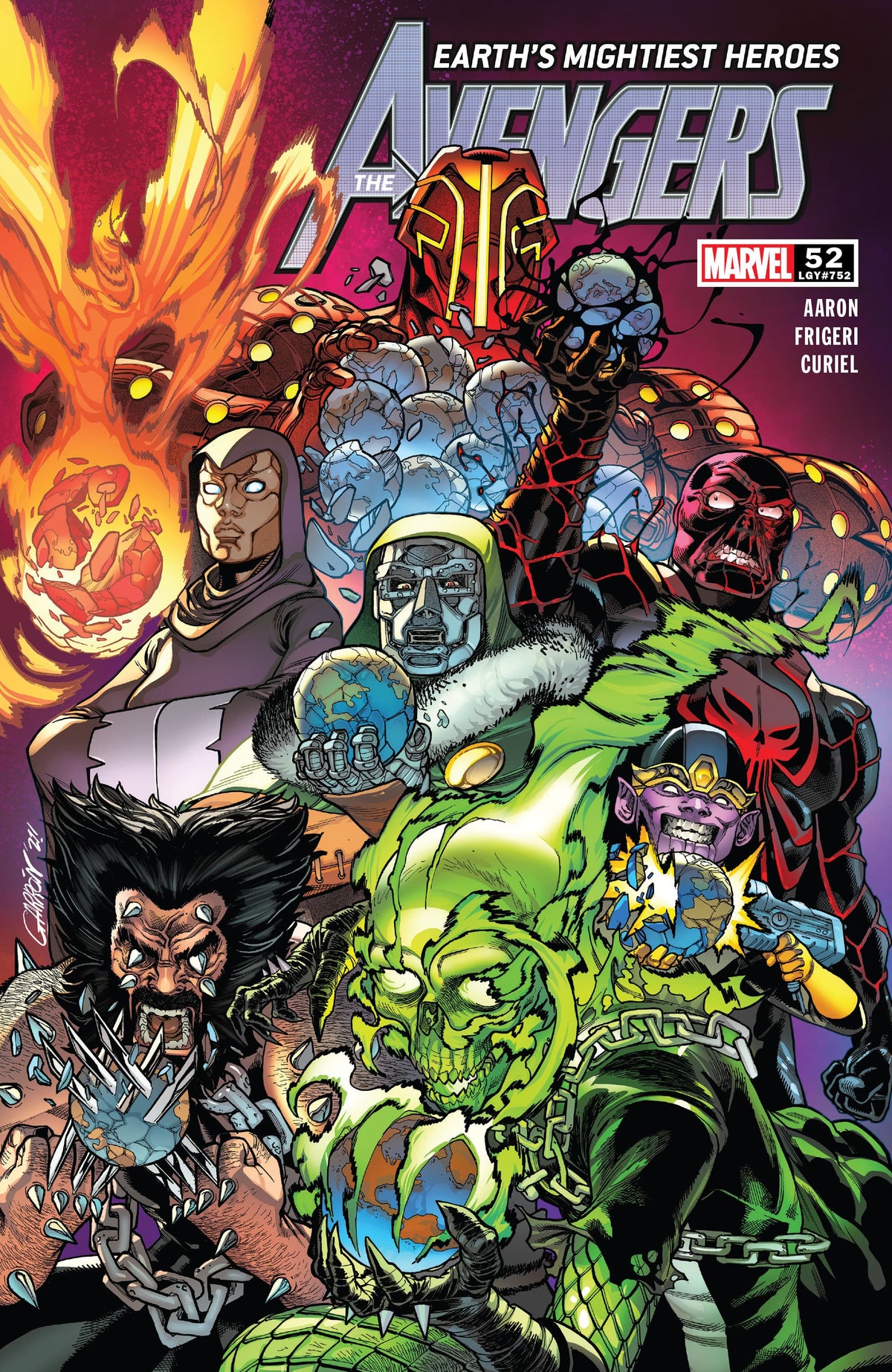 Marvel COMIC BOOK Avengers #52 - CVR A (VF)