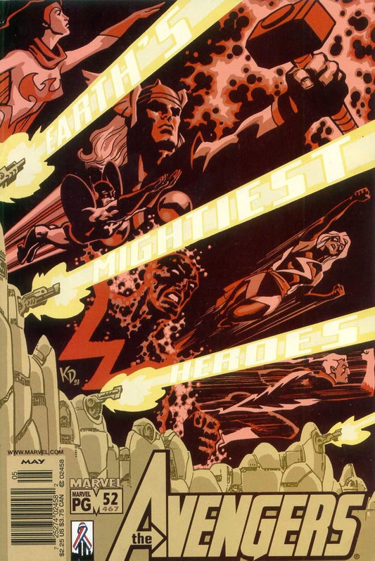 Marvel COMIC BOOK Avengers #52 (VF)