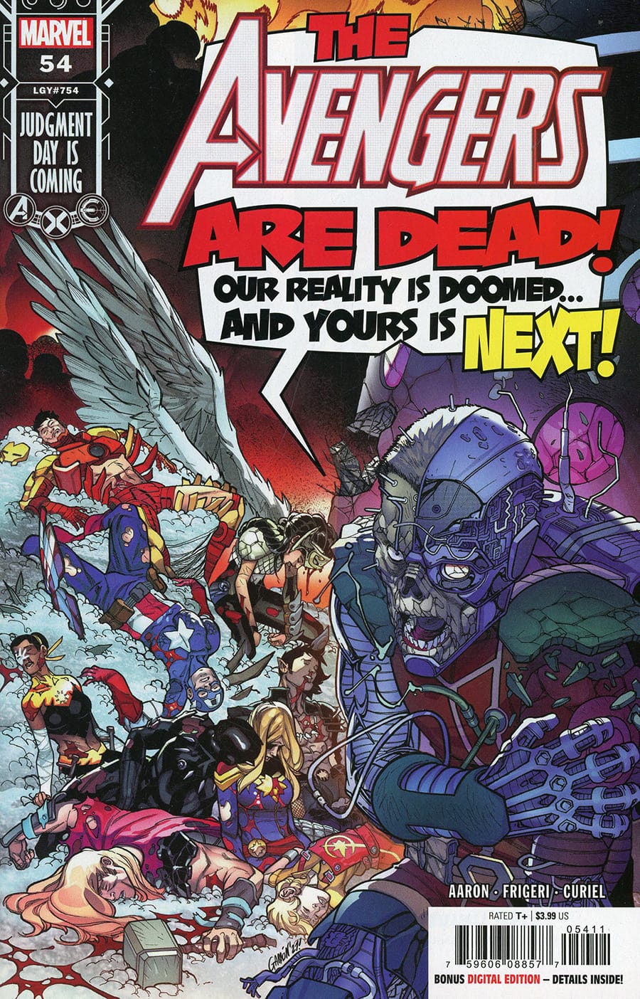 Marvel COMIC BOOK Avengers #54 - CVR A (VF)