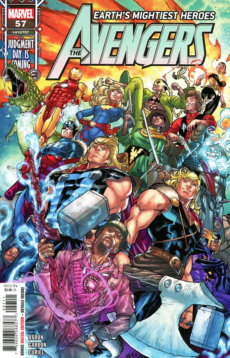 Marvel COMIC BOOK Avengers #57 - CVR A (VF)