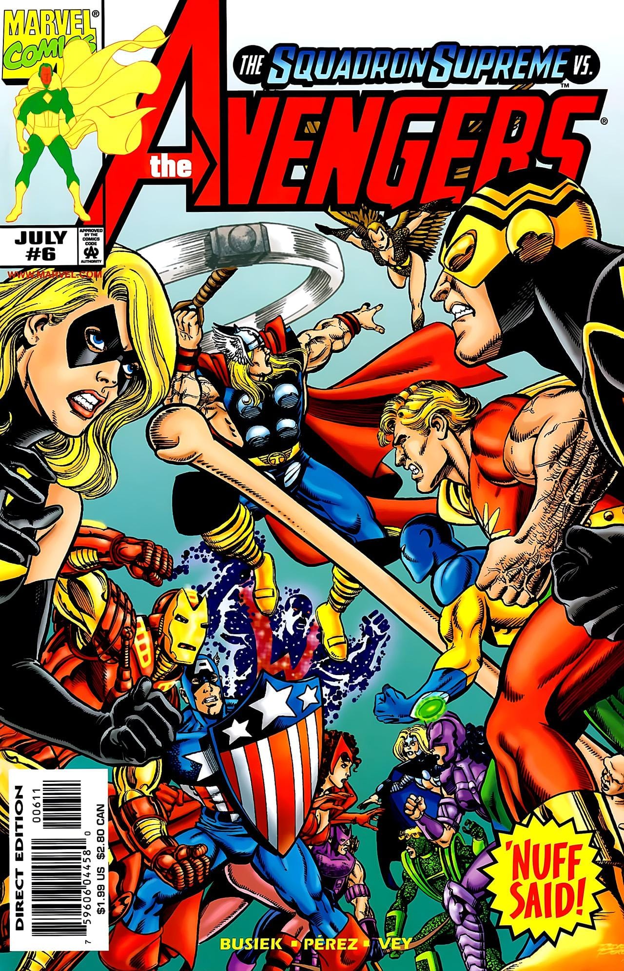 Marvel COMIC BOOK Avengers #6 (VF)
